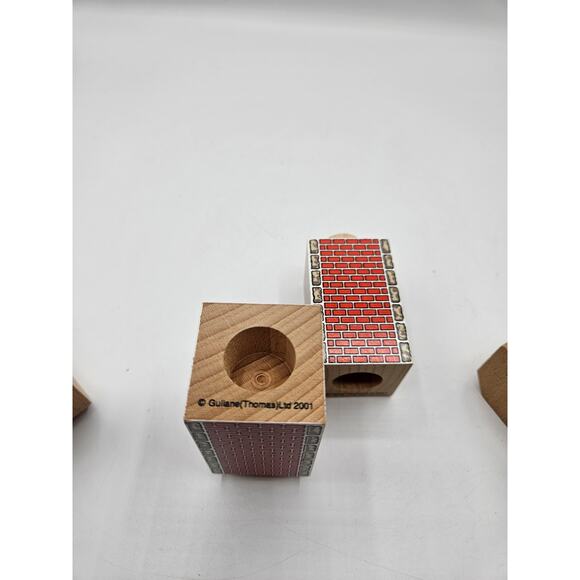 Thomas the‎ Tank Engine Train Wooden Railway Elevated Track Support (2) - Picture 3 of 5